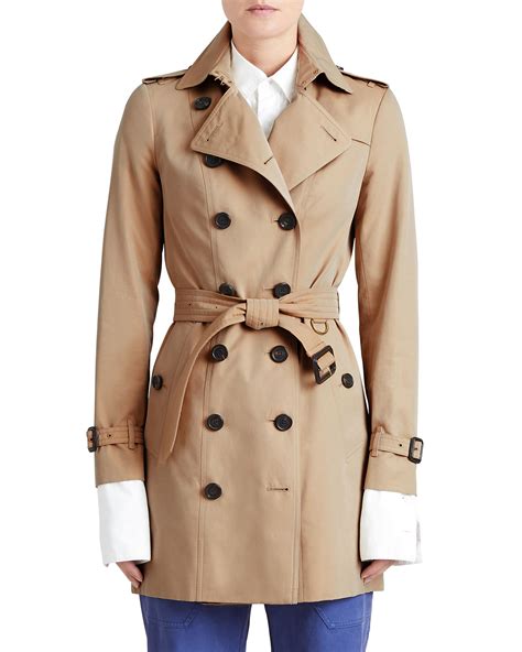 burberry outlet sandringham cotton trench coat|Burberry sandringham heritage trench coat.